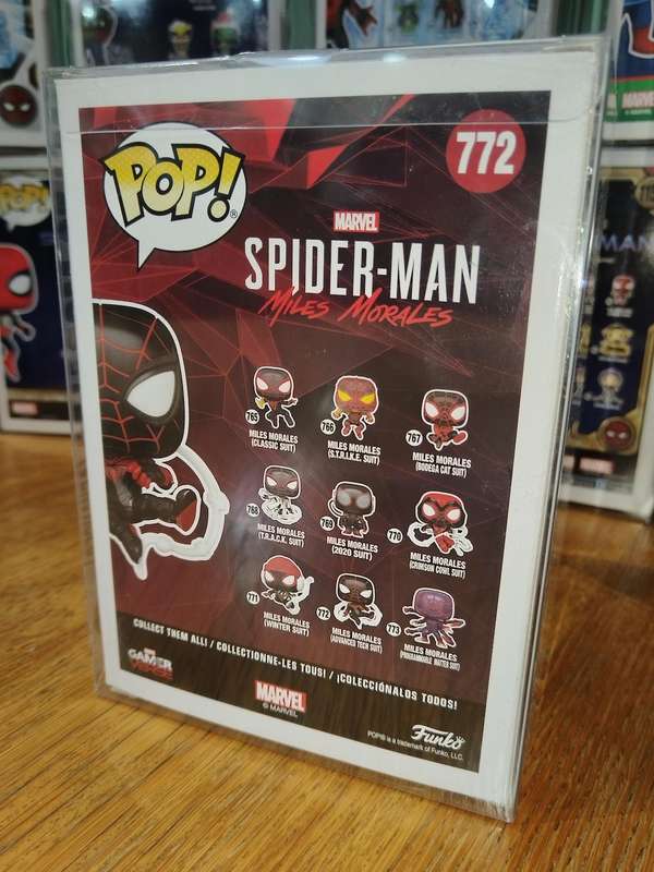 Spider-man Miles Morales Advanced tech suit Funko pop #772
