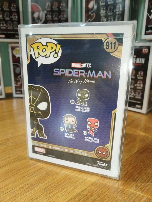 Spider-man No way home Black & Gold suit Funko pop #911