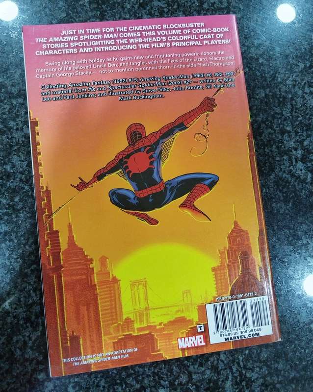 The Amazing Spider-man Secret Origins (softcover)