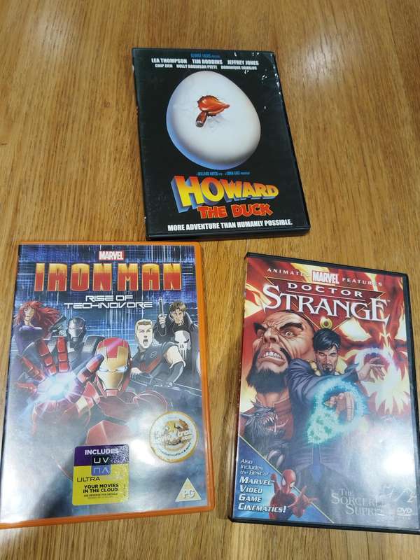 Dr Strange, Iron Man & Howard the Duck (DVD)