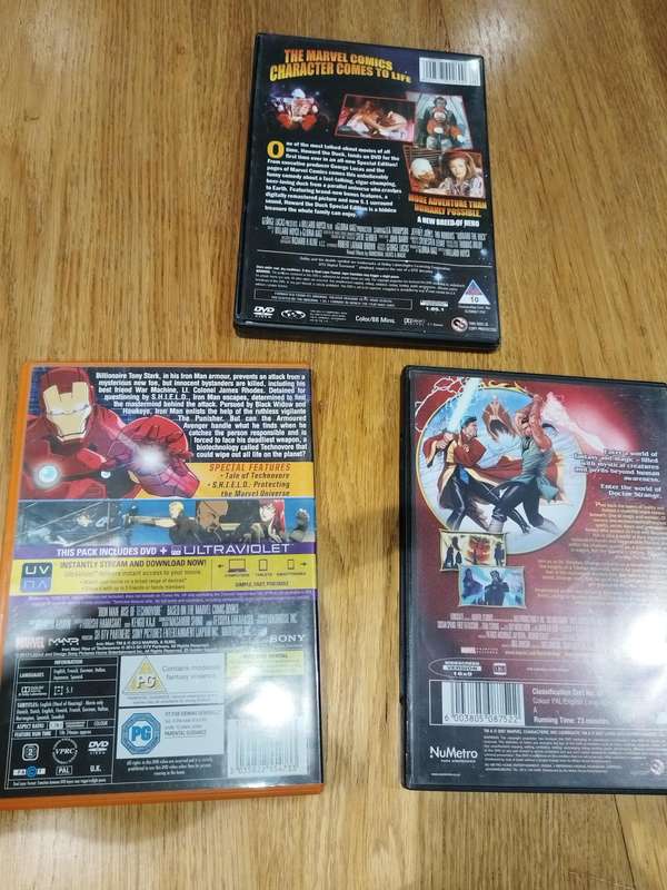 Dr Strange, Iron Man & Howard the Duck (DVD)