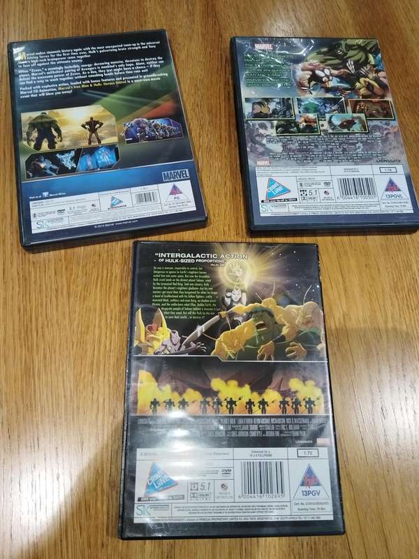 Hulk VS, Planet Hulk & Heroes United (DVD)