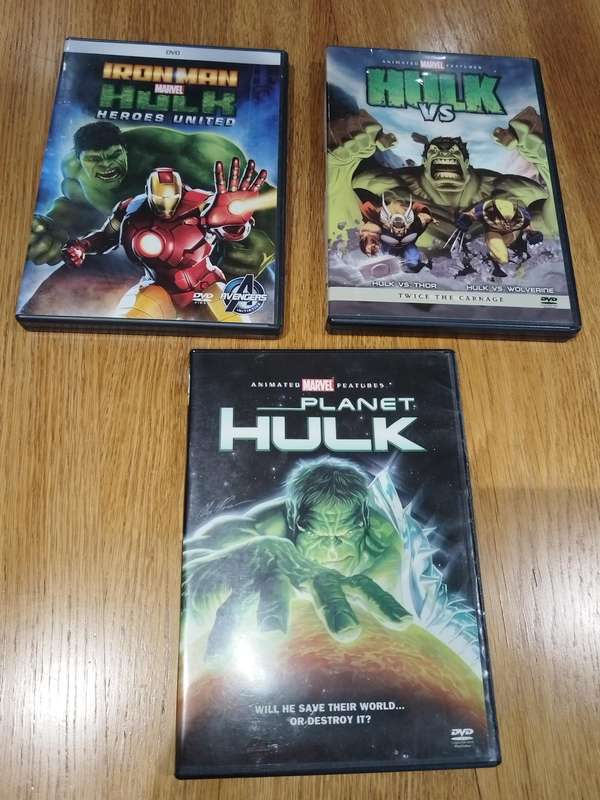 Hulk VS, Planet Hulk & Heroes United (DVD)