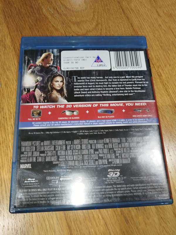 Thor (3D ONLY Blu-ray)