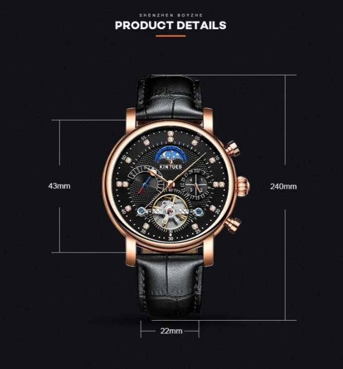 Handwinding Automatic Mechanical Movement Watch