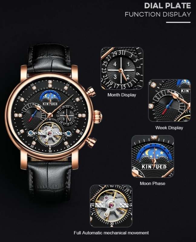 Handwinding Automatic Mechanical Movement Watch