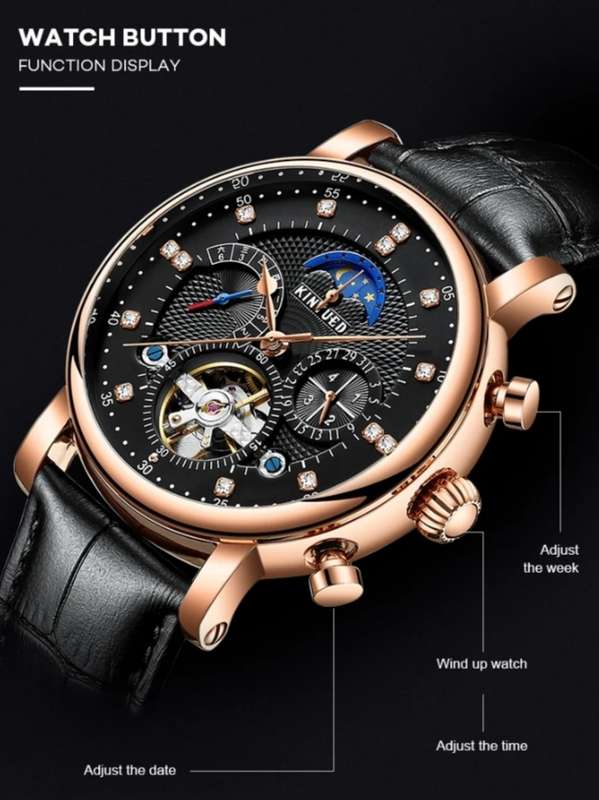 Handwinding Automatic Mechanical Movement Watch