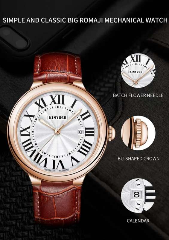 Handwinding Automatic Mechanical Movement Watch