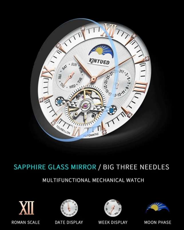 Handwinding Automatic Mechanical Movement Watch