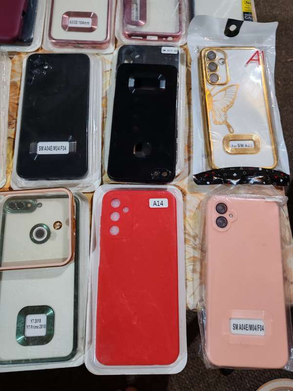 Lot of +-18 new phone cases