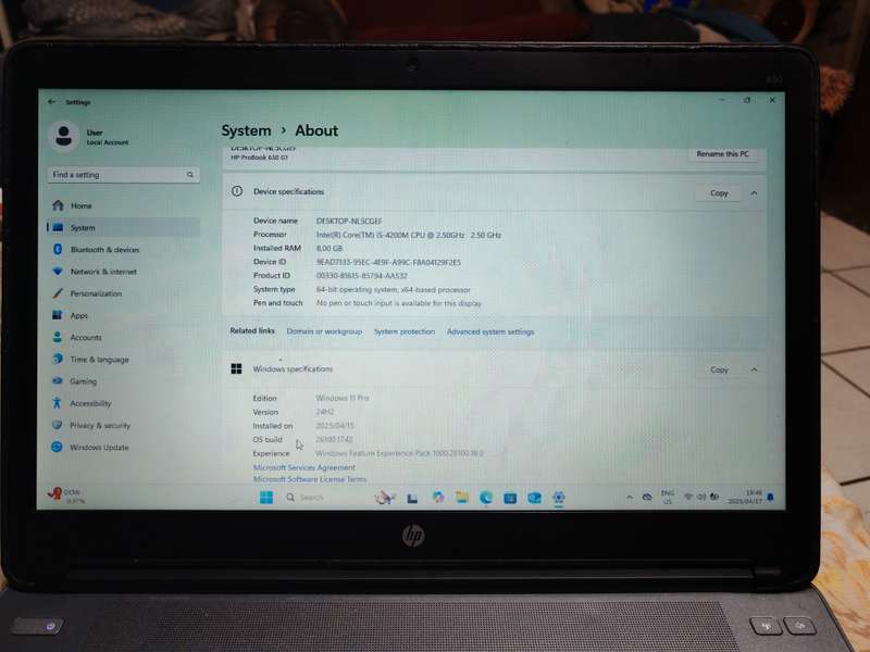 HP ProBook 650 G1 15.6" Laptop