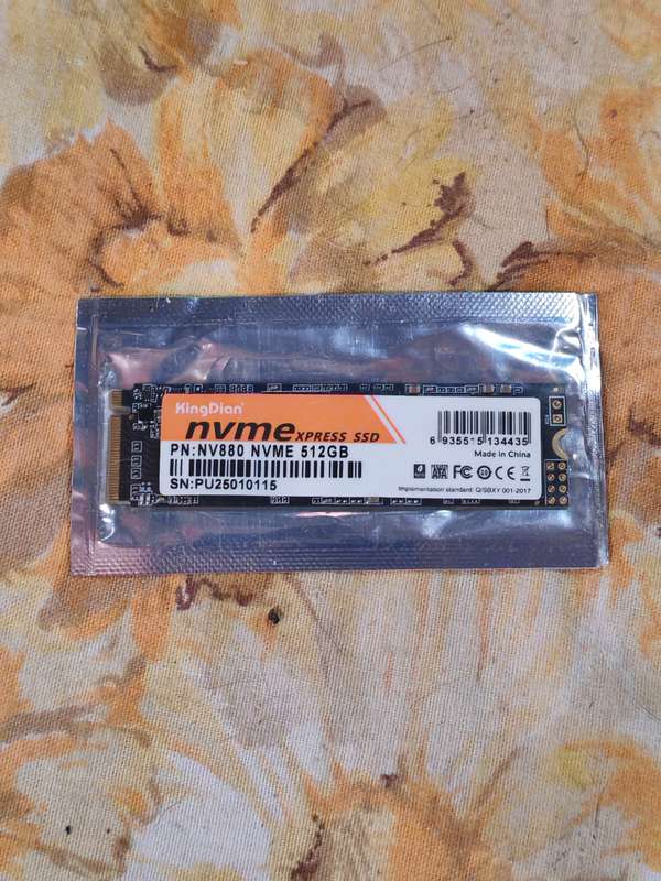 KingDian 512 GB nvme m.2 express SSD