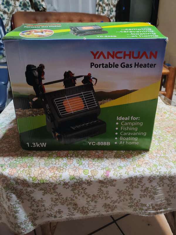 2 IN 1 Portable gas heater & stove