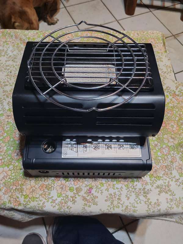 2 IN 1 Portable gas heater & stove