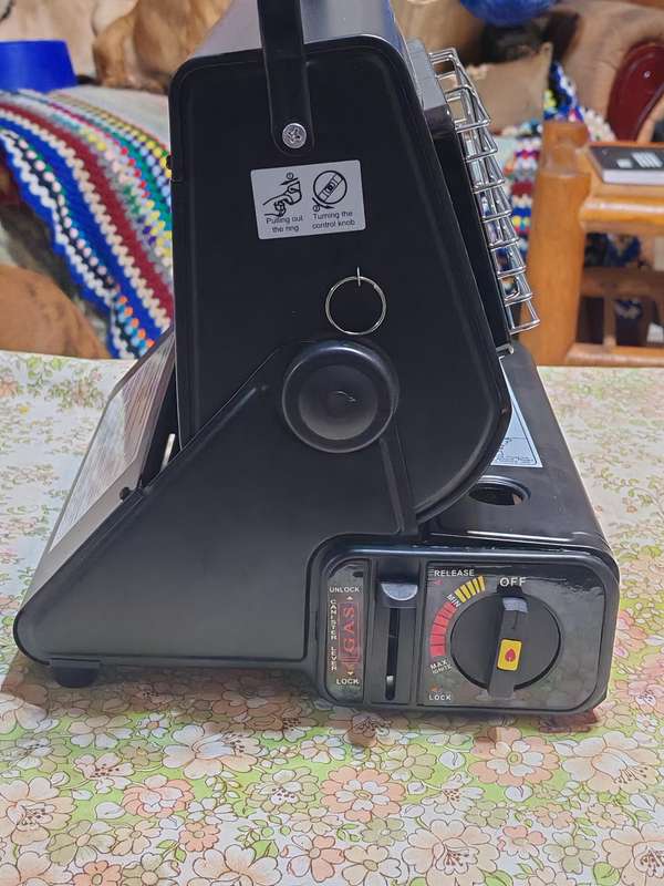 2 IN 1 Portable gas heater & stove