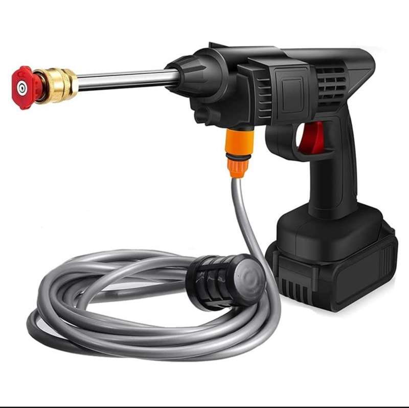 Rechargeable cordless battery operated pressure washer