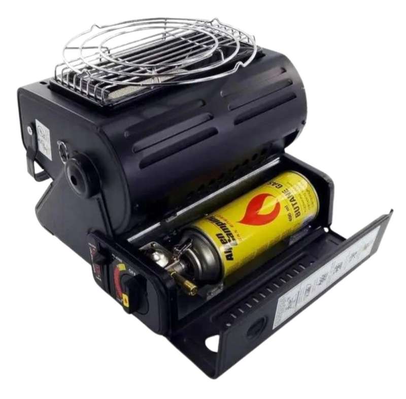2 IN 1 Portable gas heater & stove