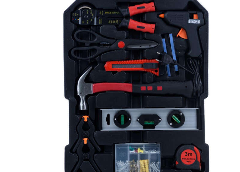 187 Piece Chrome Vanadium Professional Toolset - In Solid Carry Case