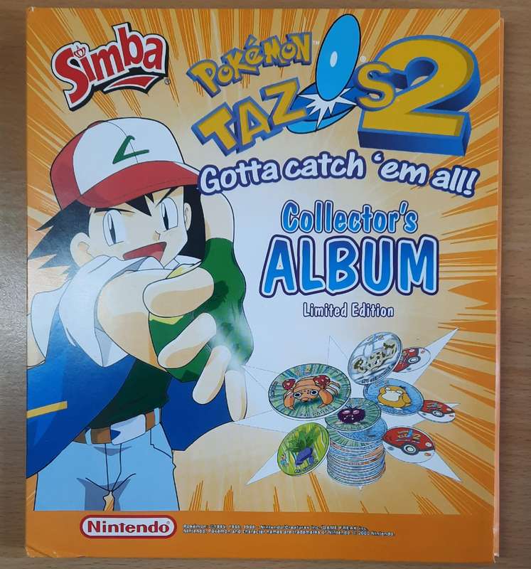 Pokémon Tazos 2: Collector's Album Limited Edition