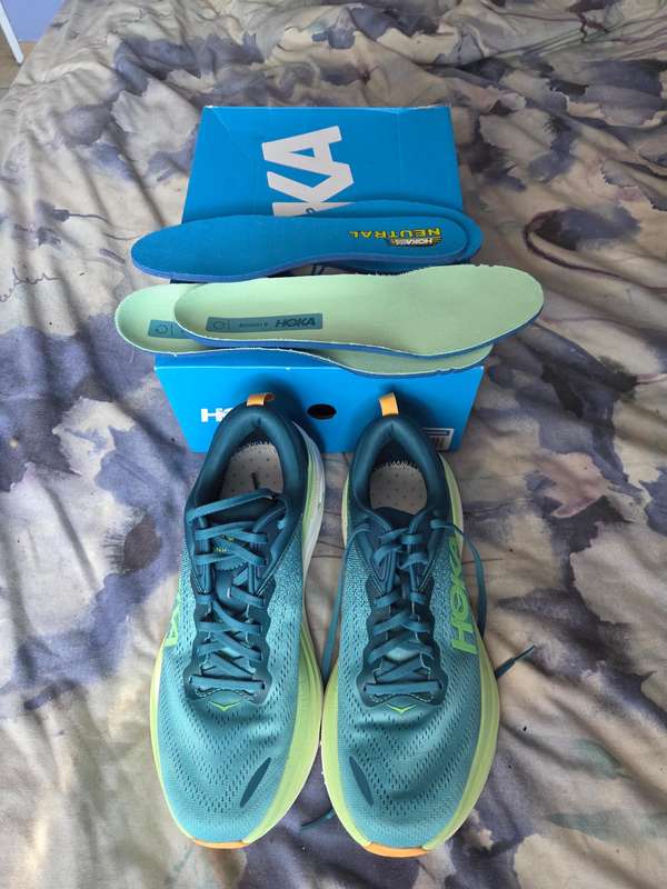 Hoka Bondi 8 Mens Uk Size 10  Road Running Shoes