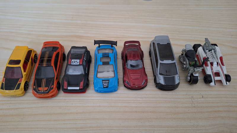 Hot Wheels - Honda Set -8 Cars, loose