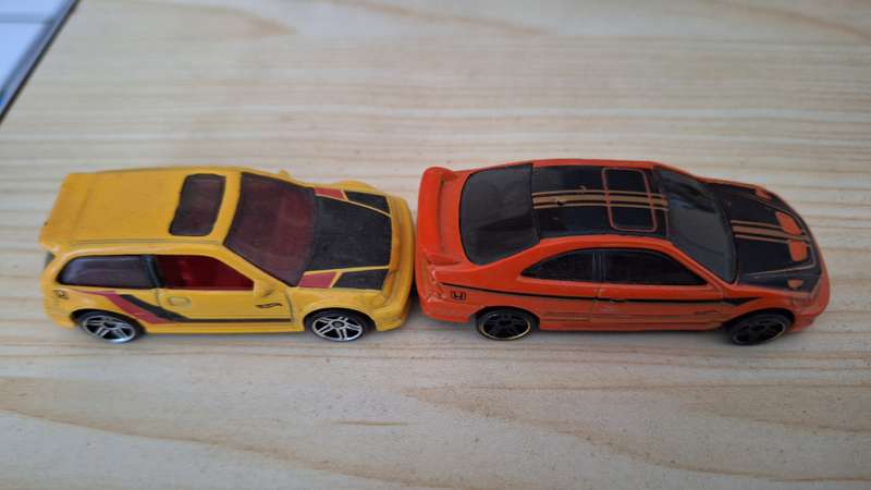 Hot Wheels - Honda Set -8 Cars, loose