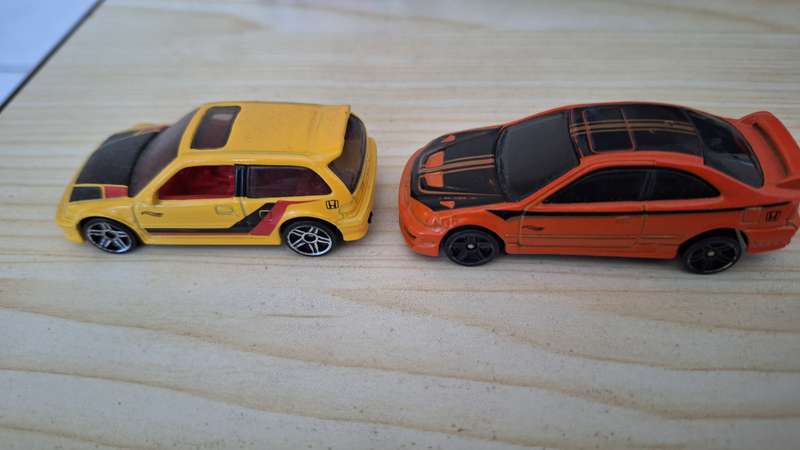 Hot Wheels - Honda Set -8 Cars, loose