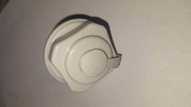 Airbed screw in valve X 2 (White and Black) - Intex