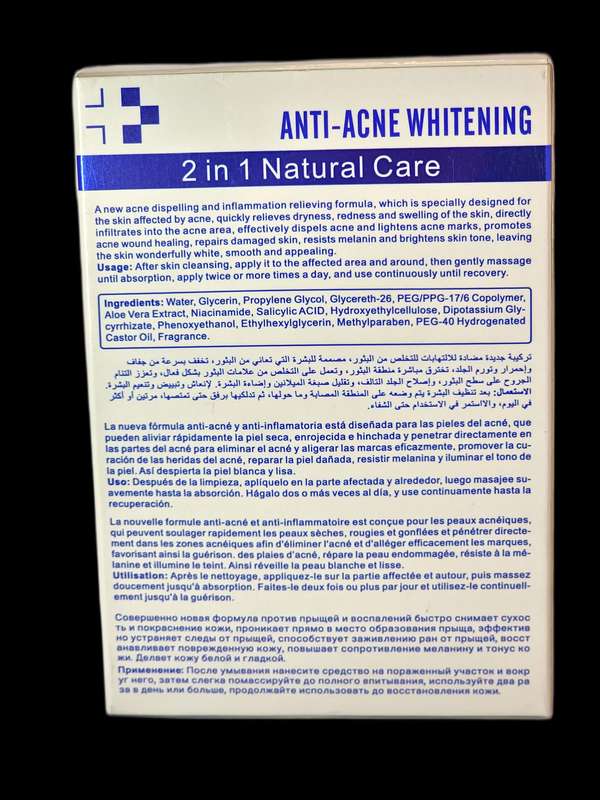 Anti-Acne Whitening Facial Serum