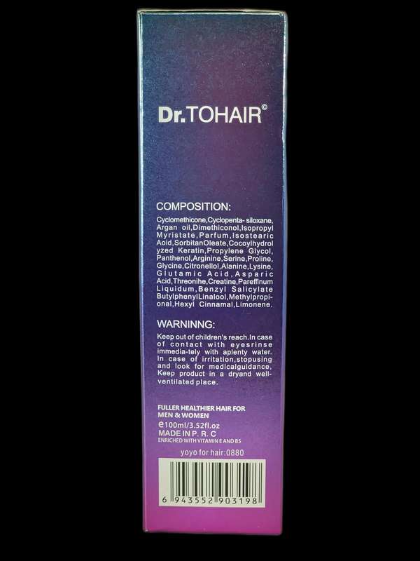Dr To Hair Hair Oil from Morocco (Keratin and Collagen Hair Serum)