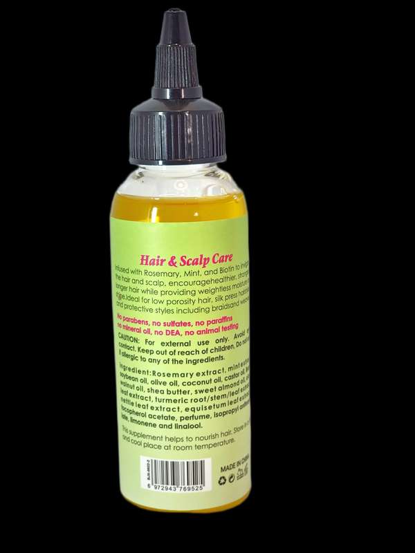 Rosemary & Mint Scalp and Hair Strengthening Oil