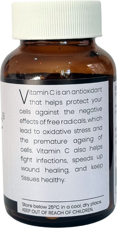 PuraVida - Vitamin C (L-Ascorbic Acid) - 500mg (60 tablets)