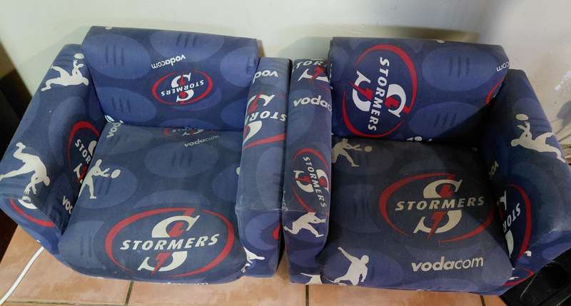 Kids Stormers Arm Chairs (for both)