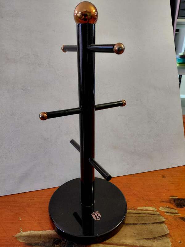 Berlinger Haus 6 Cup Mug Tree - Black Rose