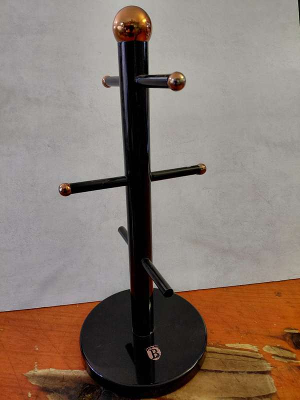 Berlinger Haus 6 Cup Mug Tree - Black Rose