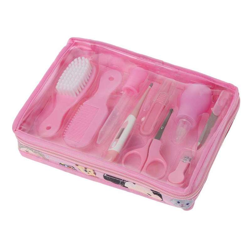 Baby Newborn Care Set - Pink 9 Piece