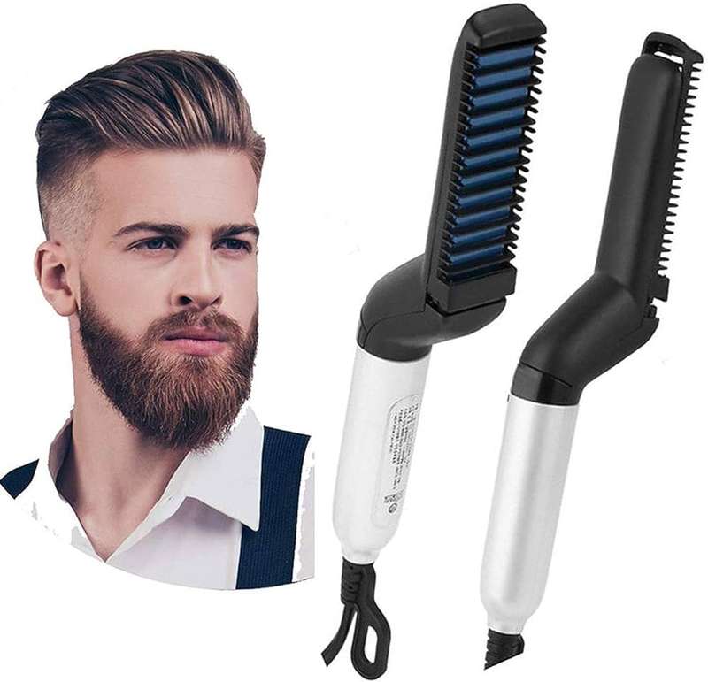 Men's Hair and Beard Straightener Comb