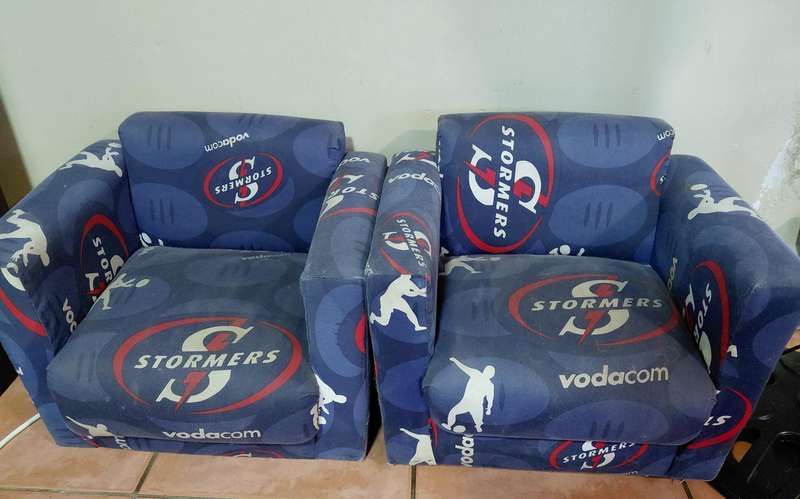 Kids Stormers Arm Chairs (for both)