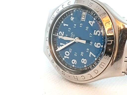 Swatch 'Happy Joe Blue' men's dress watch
