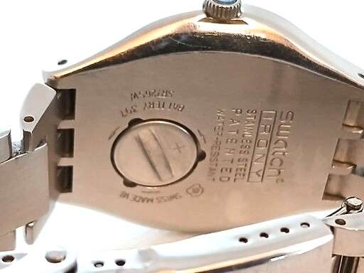 Swatch 'Happy Joe Blue' men's dress watch