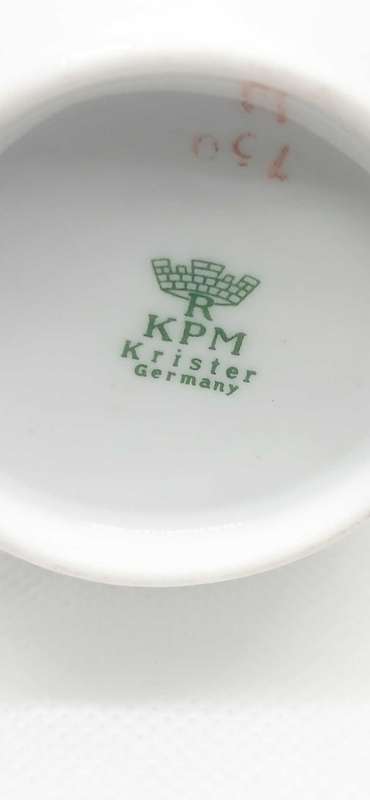 Vintage KPM Krister mini vase
