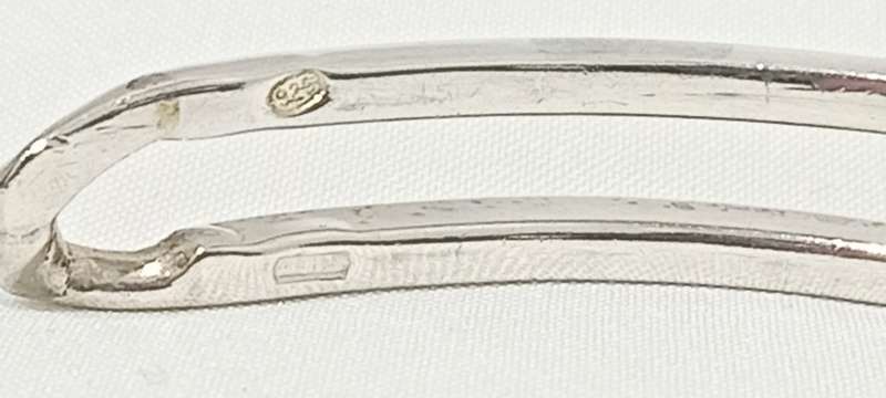 Sterling silver chunky bracelet