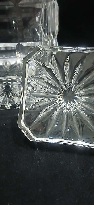 Vintage Somerset crystal whiskey decanter