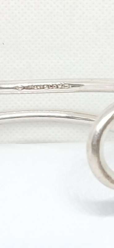 Tiffany & Co sterling silver open cuff bangle