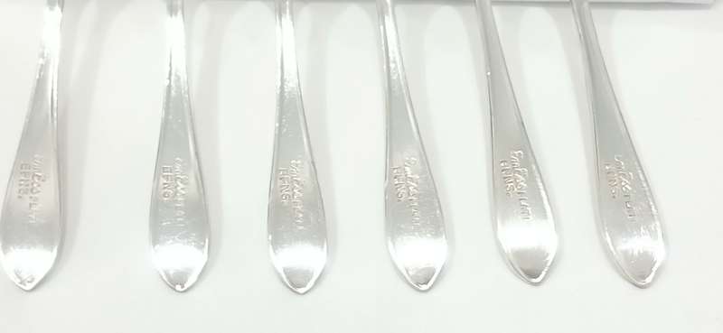 Vintage Em-ess EPNS cake forks