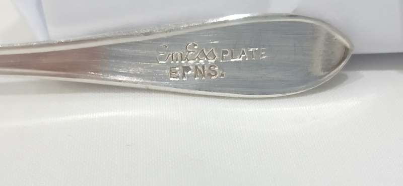 Vintage Em-ess EPNS cake forks