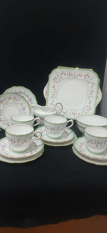 Vintage Copelands Grosvenor China tea set