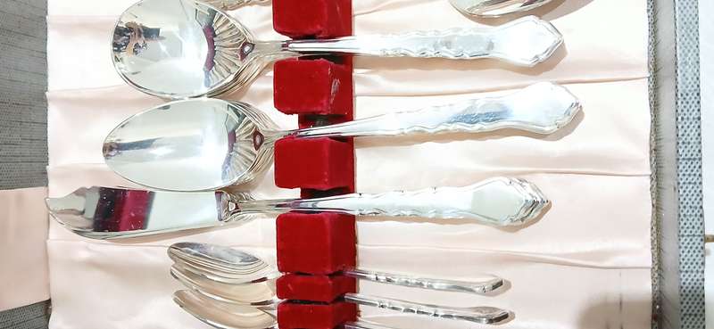 1960s Viners 56 piece silver plate cutlery set