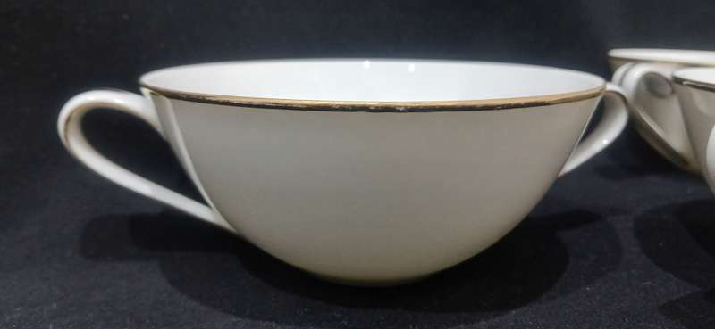 Vintage Noritake 'Caprice' soup bowls
