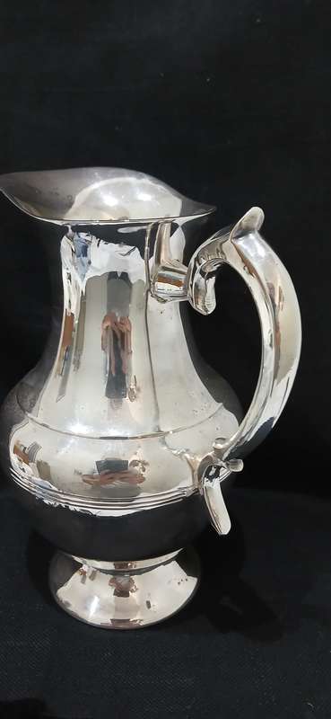 Vintage silver plate water pitcher